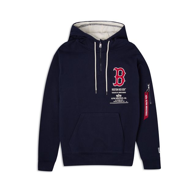Alpha Industries X Boston Red Sox Zipper Hoodie sold by New Era