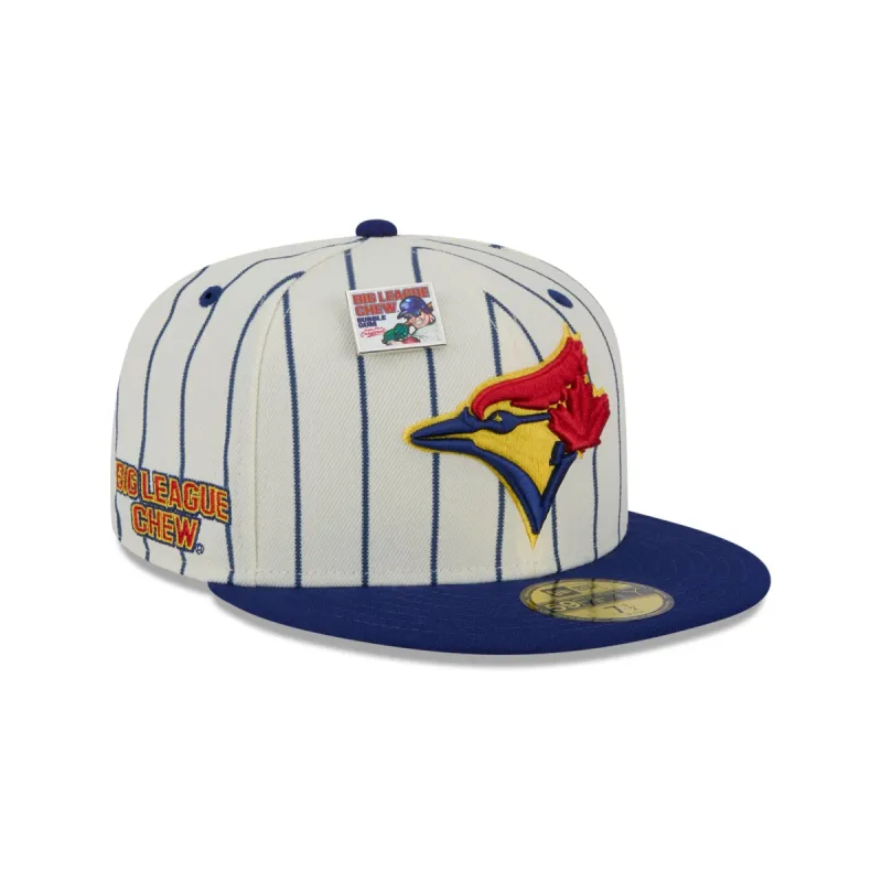 Big League Chew X Toronto Blue Jays Pinstripe 59FIFTY Fitted Hat sold by New Era