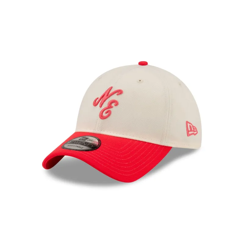 New Era Chrome Lava Red 9TWENTY Adjustable Hat sold by New Era