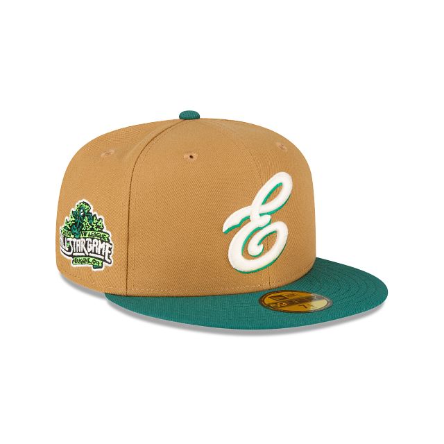 Eugene Emeralds Wheat 59FIFTY Fitted Hat sold by New Era