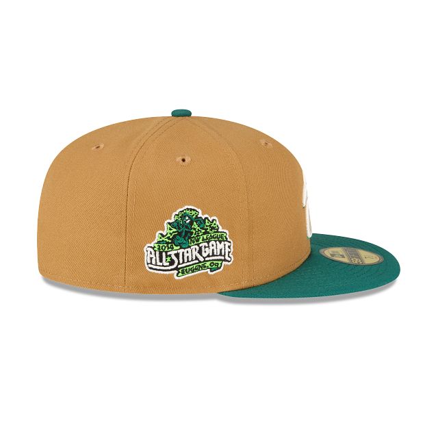 Eugene Emeralds Wheat 59FIFTY Fitted Hat sold by New Era product image thumbnail 4
