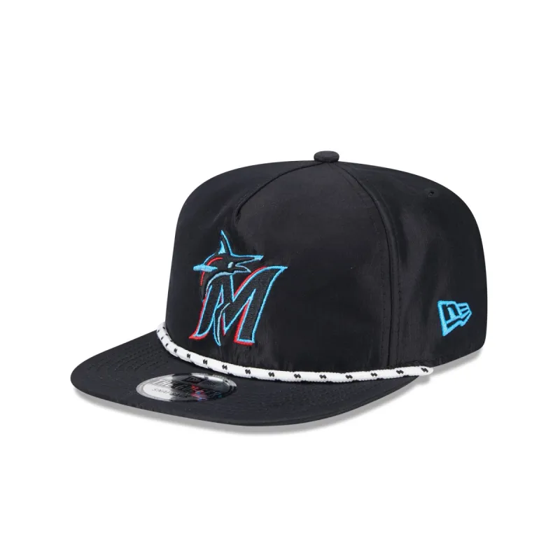 Miami Marlins Team Rope Golfer Hat sold by New Era