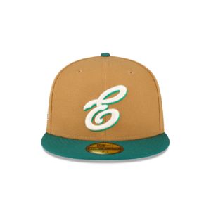 Eugene Emeralds Wheat 59FIFTY Fitted Hat sold by New Era