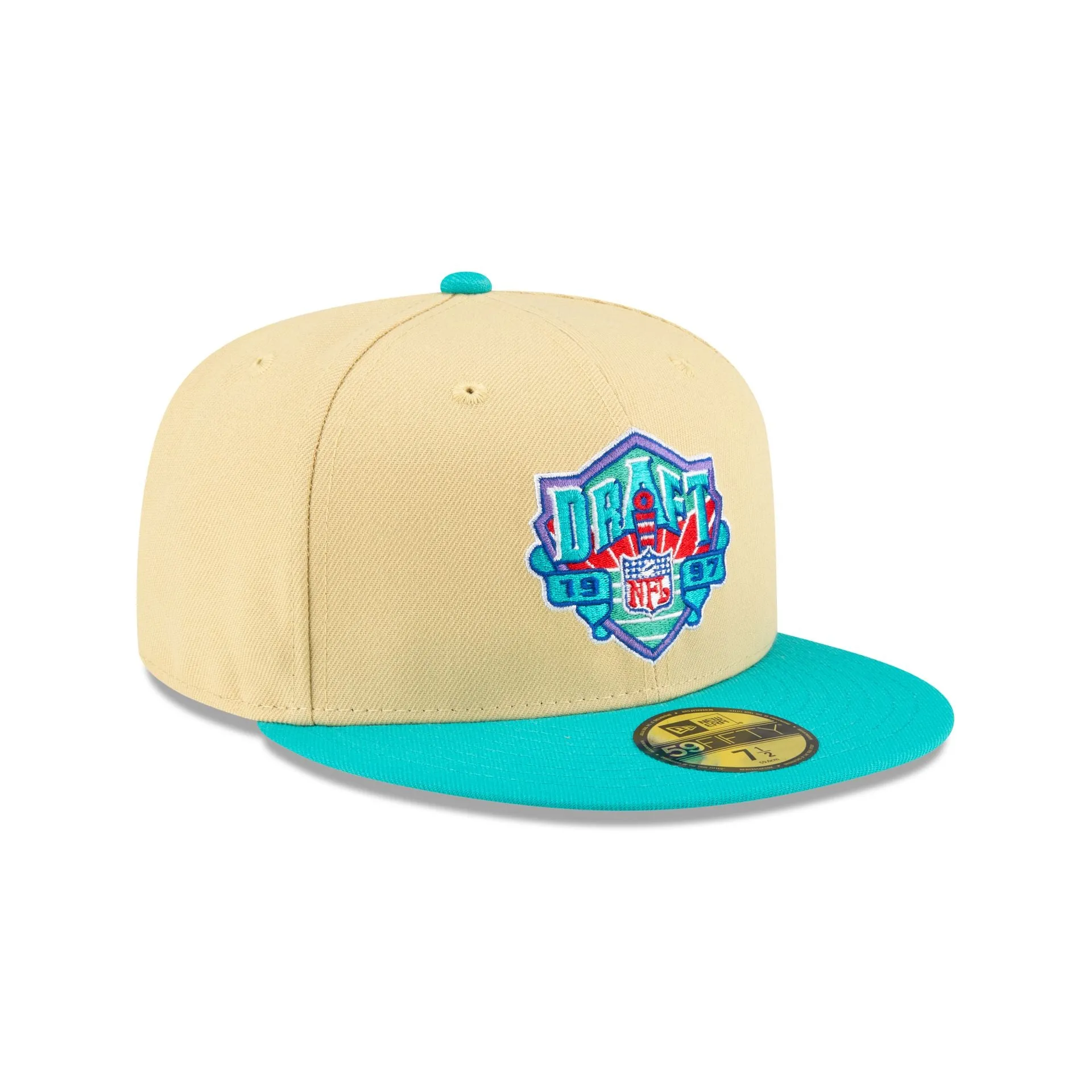 Just Caps Retro NFL Draft Kansas City Chiefs 59FIFTY Fitted Hat sold by New Era product image thumbnail 3