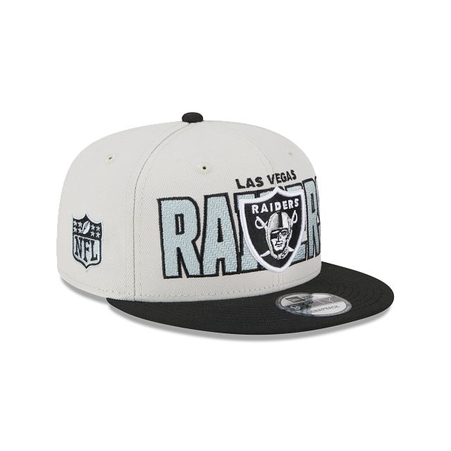 Las Vegas Raiders 2023 Draft 9FIFTY Snapback Hat sold by New Era