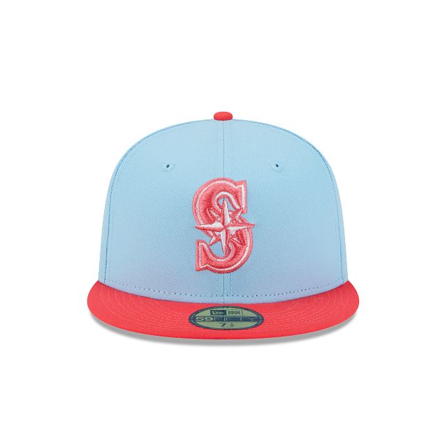 Seattle Mariners Color Pack Blue 59FIFTY Fitted Hat sold by New Era product image thumbnail 2