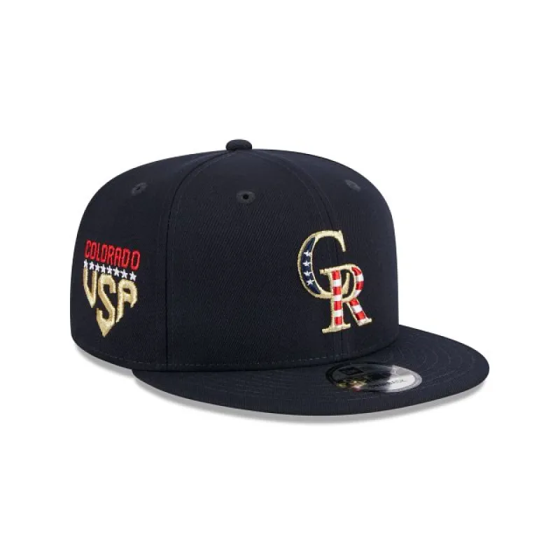 Colorado Rockies Independence Day 2023 9FIFTY Snapback Hat sold by New Era