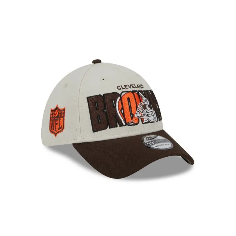 Cleveland Browns 2023 Draft 39THIRTY Stretch Fit Hat sold by New Era
