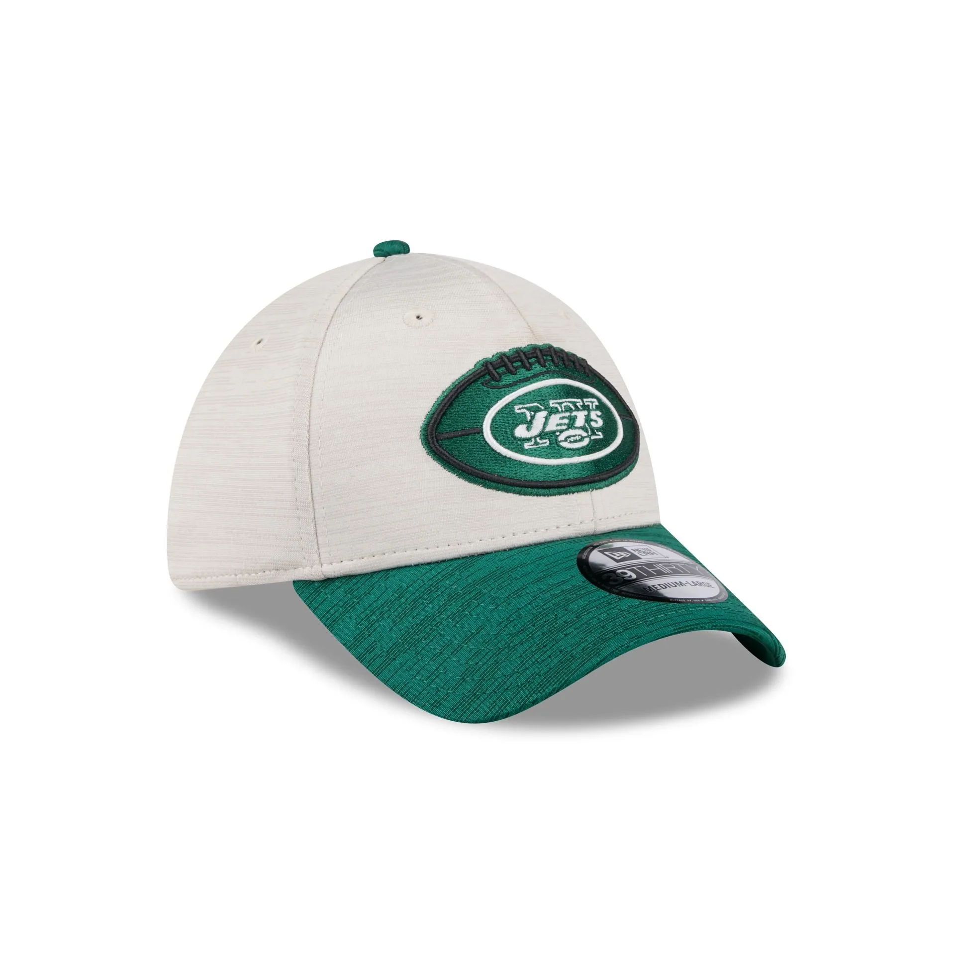 New York Jets 2024 Historic Sideline 39THIRTY Stretch Fit Hat sold by New Era