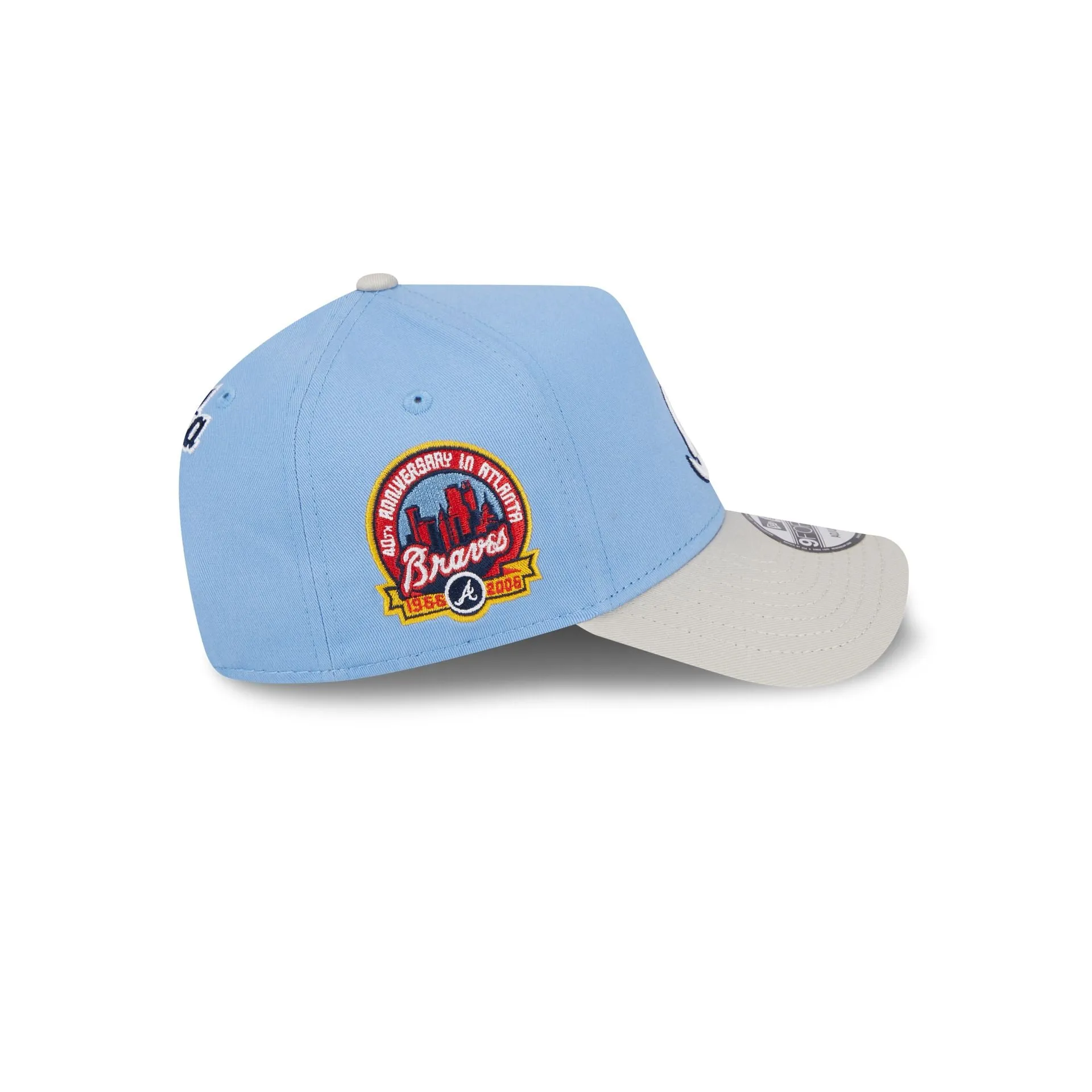 Atlanta Braves Coop Logo Select 9FORTY A-Frame Snapback Hat sold by New Era product image thumbnail 4