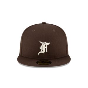 Essentials By Fear Of God Walnut 59FIFTY Fitted Hat sold by New Era