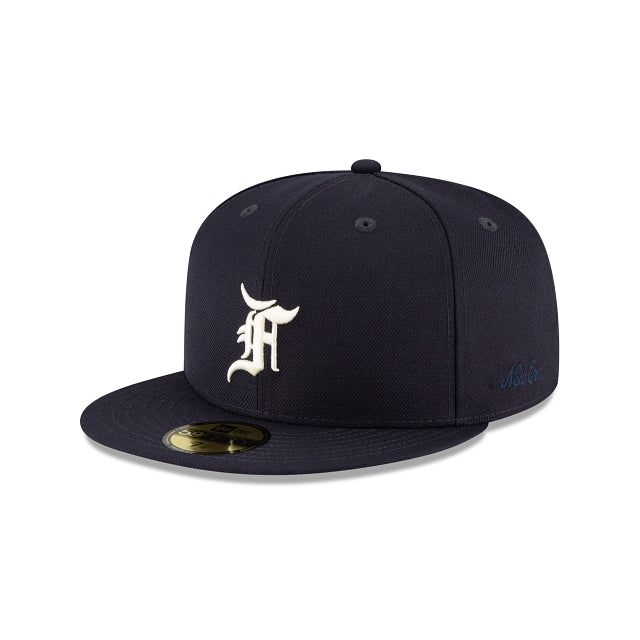 Essentials By Fear Of God Navy 59FIFTY Fitted Hat sold by New Era