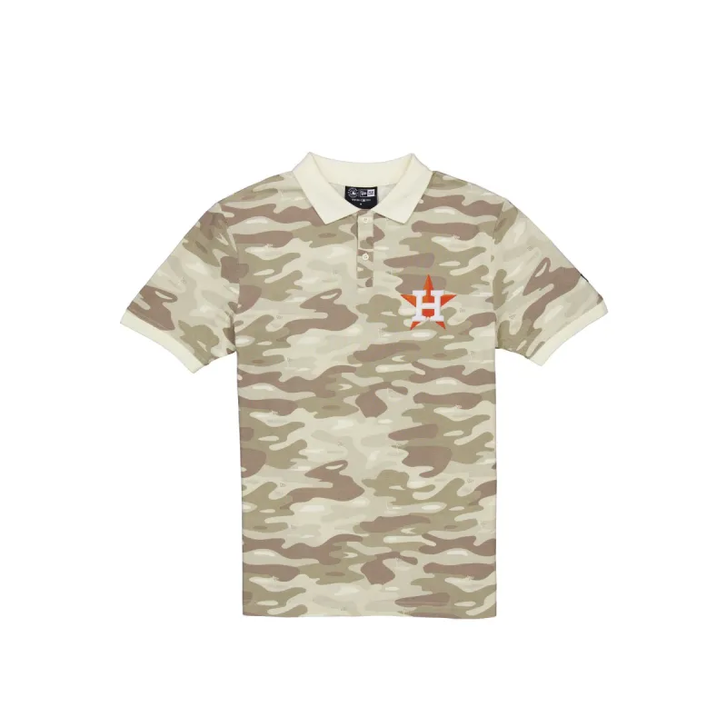 Houston Astros Fairway Camo Polo sold by New Era
