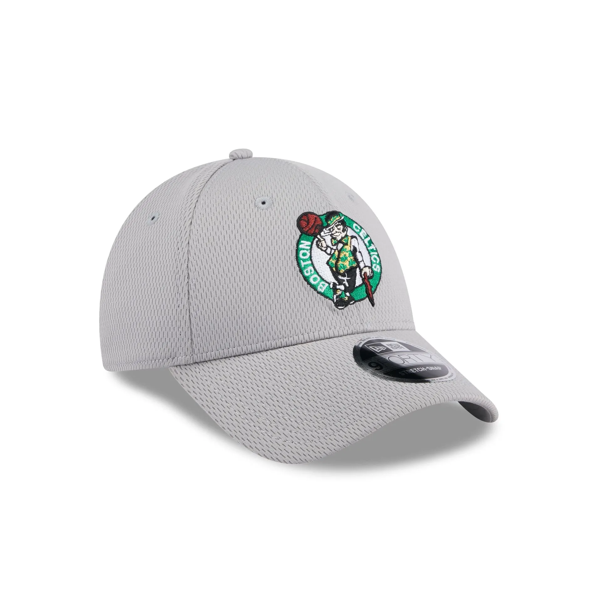 Boston Celtics Gray 9FORTY Stretch-Snap Hat sold by New Era product image thumbnail 3