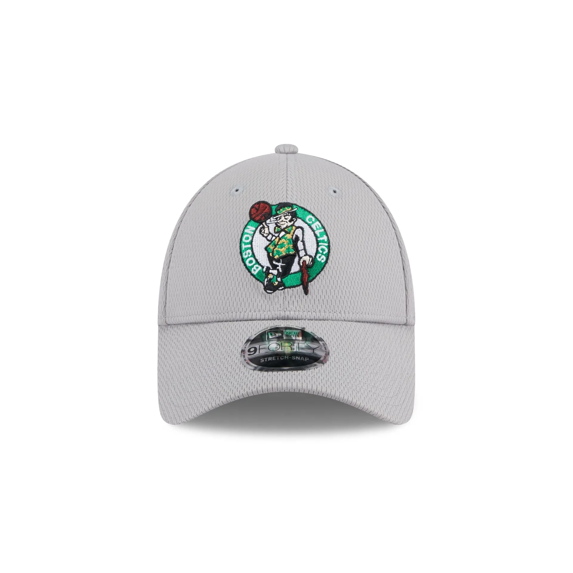 Boston Celtics Gray 9FORTY Stretch-Snap Hat sold by New Era product image thumbnail 2