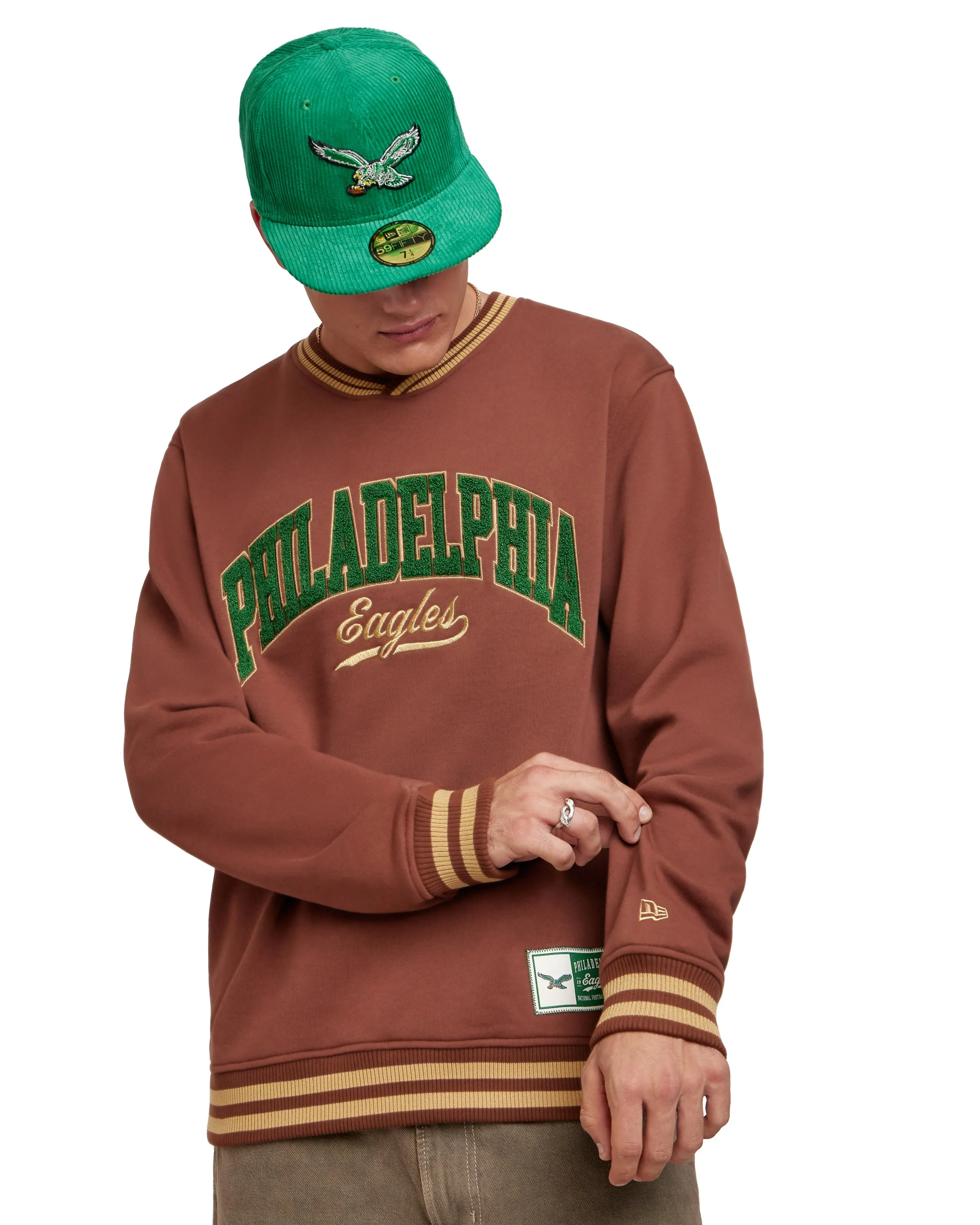 Las Vegas Raiders Letterman Classic Crewneck sold by New Era product image thumbnail 2