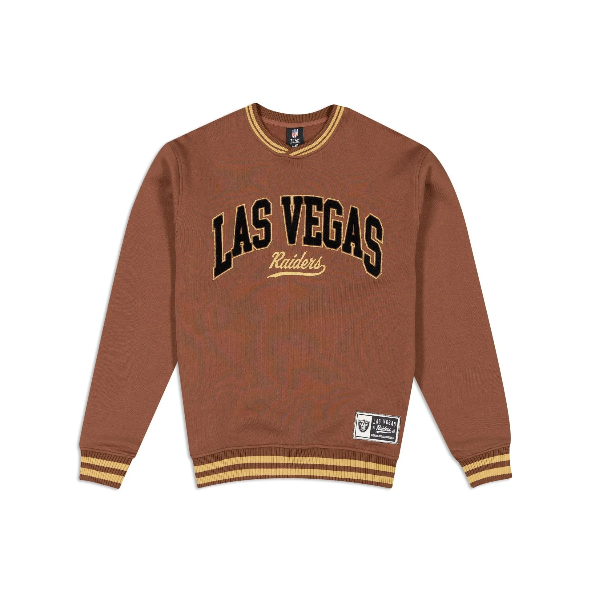Las Vegas Raiders Letterman Classic Crewneck sold by New Era