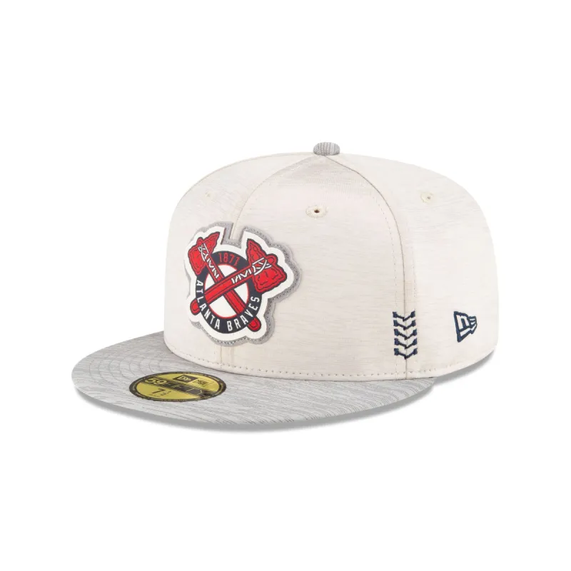 Atlanta Braves 2024 Clubhouse Stone 59FIFTY Fitted Hat sold by New Era