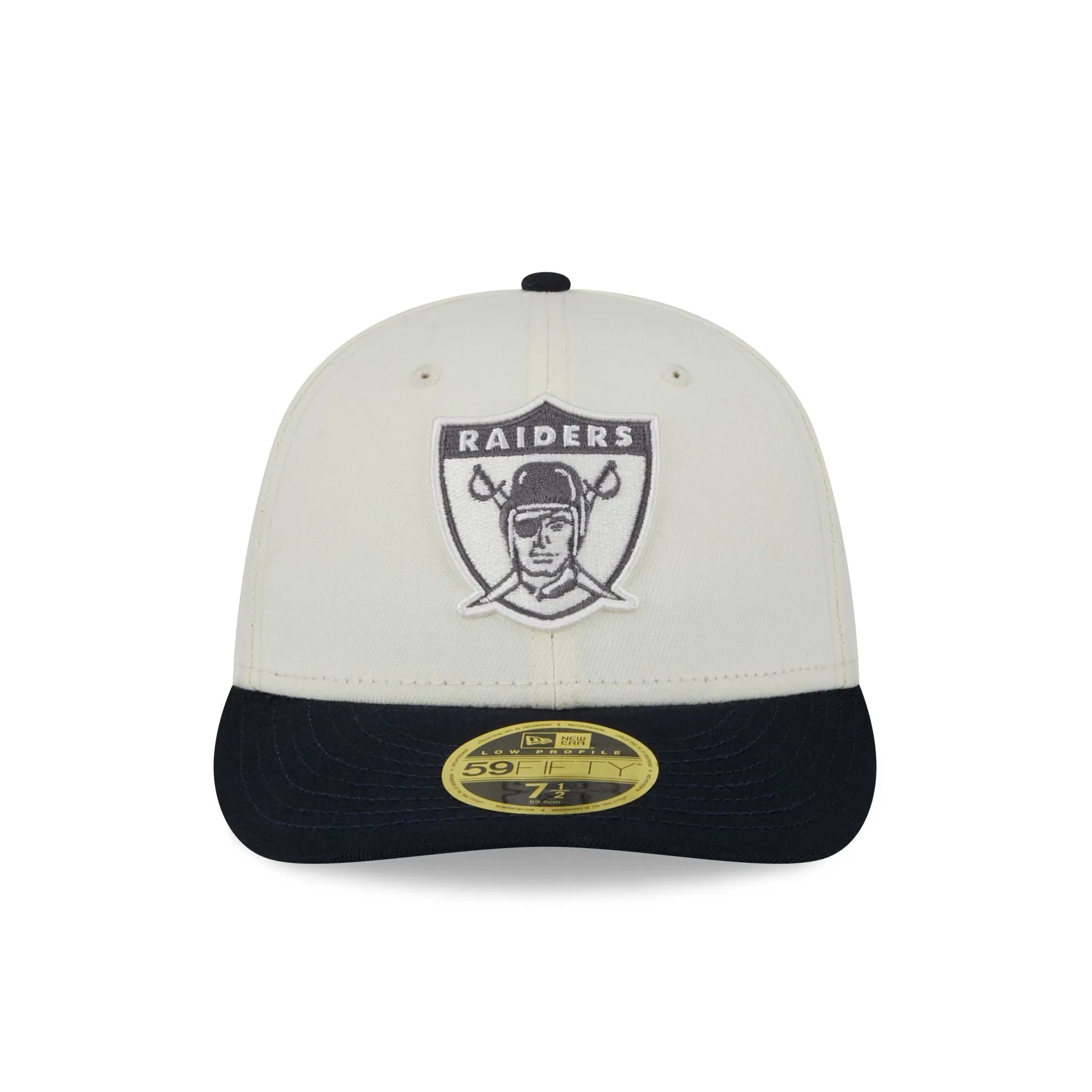 Las Vegas Raiders Chrome Crown Low Profile 59FIFTY Fitted Hat sold by New Era product image thumbnail 2