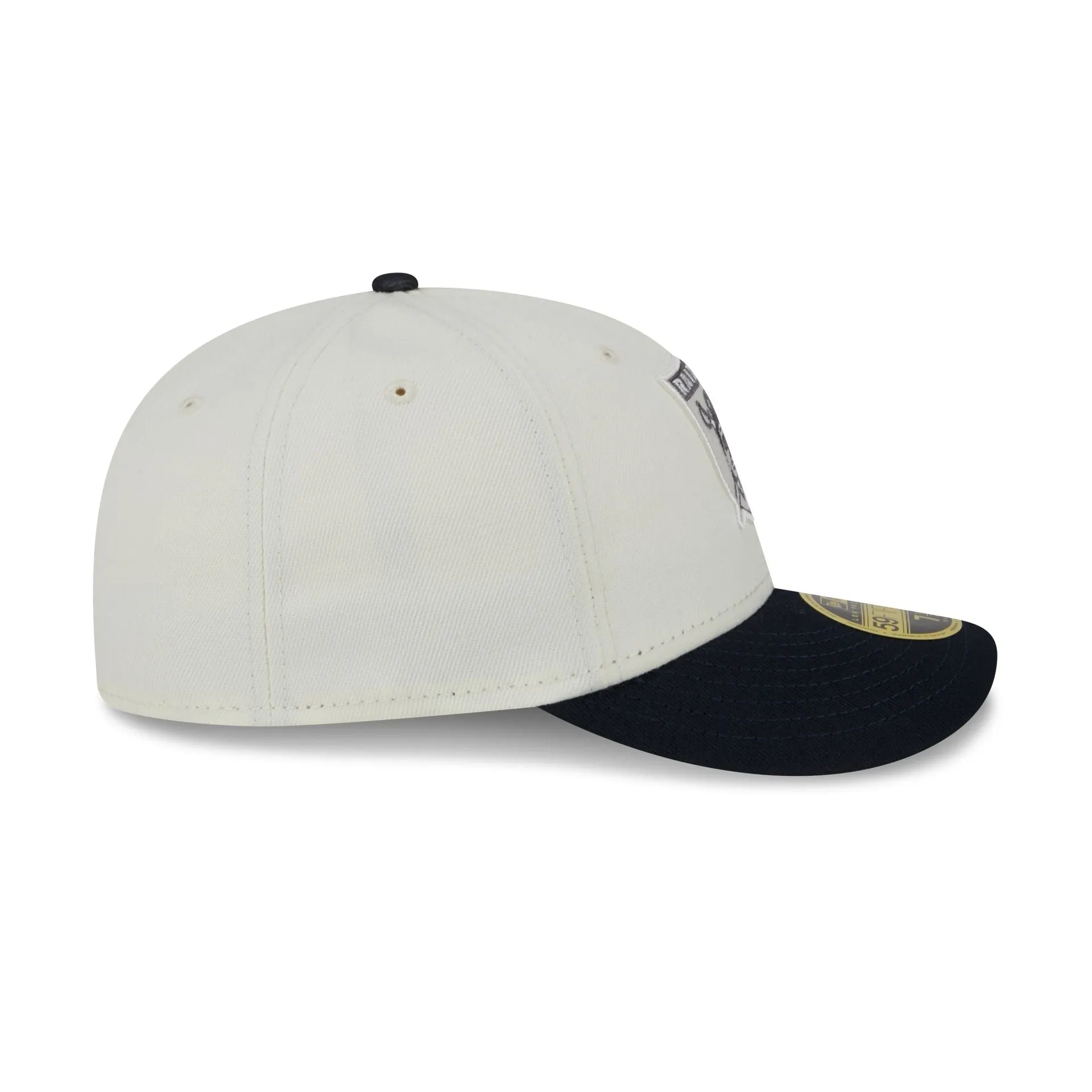 Las Vegas Raiders Chrome Crown Low Profile 59FIFTY Fitted Hat sold by New Era product image thumbnail 5