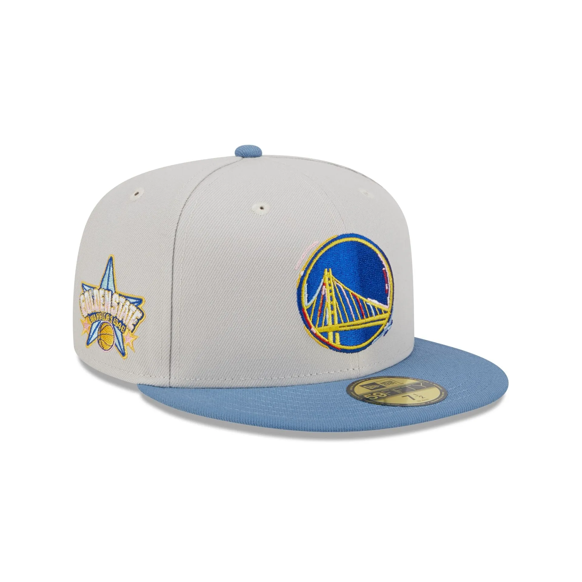 Golden State Warriors Color Brush 59FIFTY Fitted Hat sold by New Era