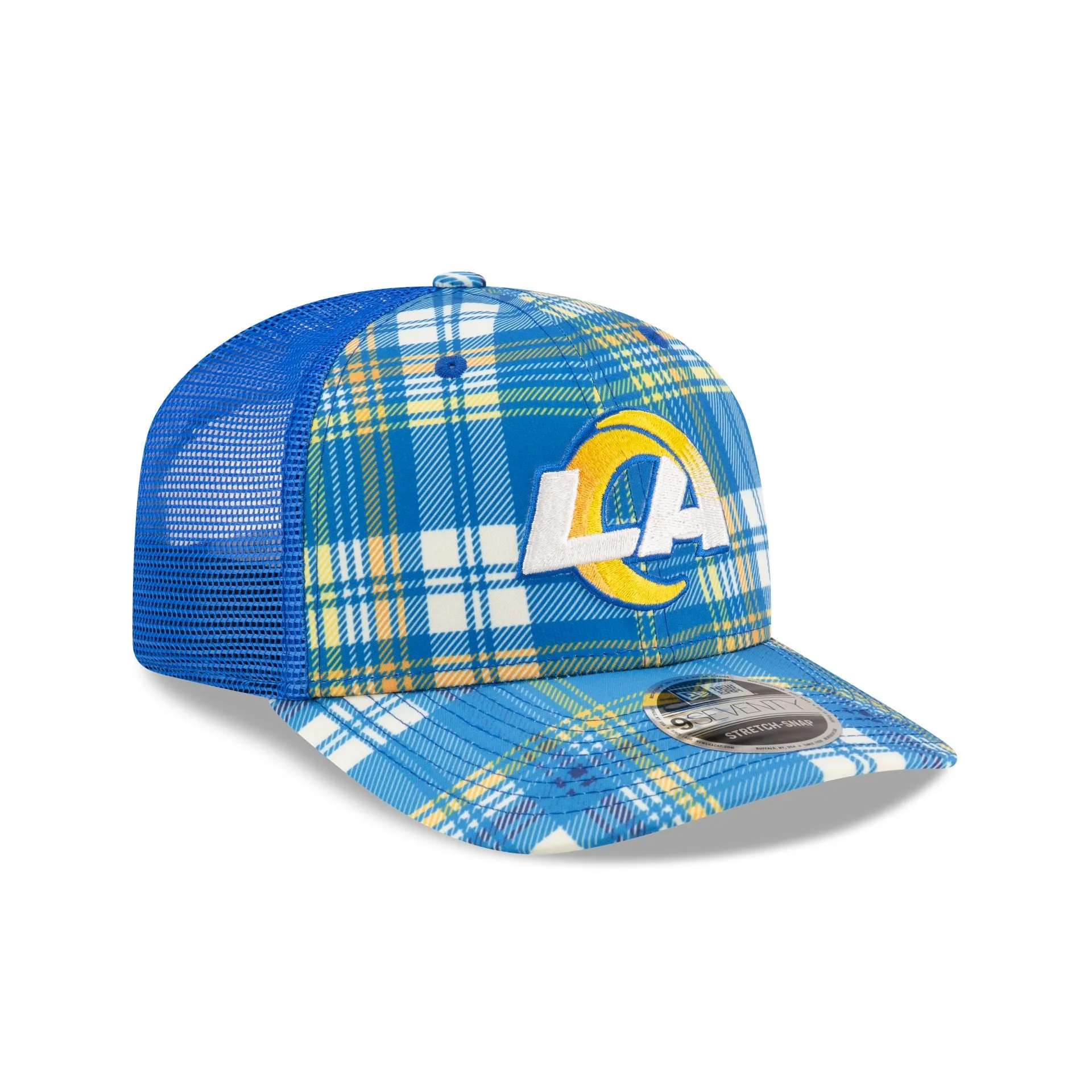 Los Angeles Rams 2024 Sideline Statement 9SEVENTY Stretch-Snap Hat sold by New Era product image thumbnail 3