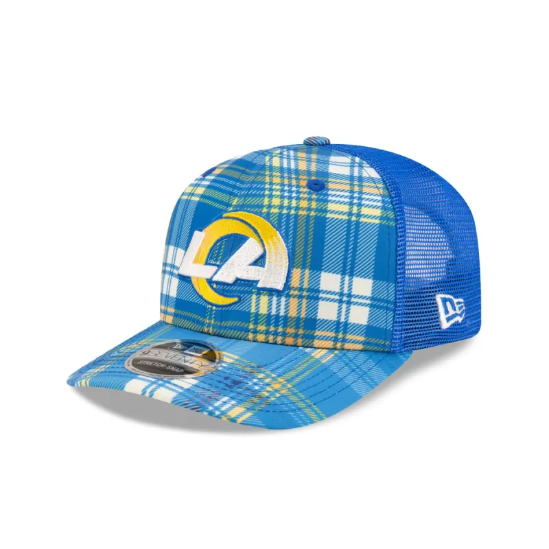 Los Angeles Rams 2024 Sideline Statement 9SEVENTY Stretch-Snap Hat sold by New Era