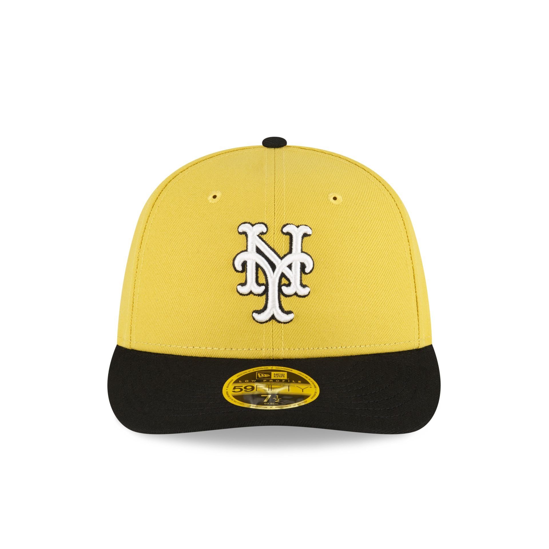 New York Mets Chartreuse Crown Low Profile 59FIFTY Fitted Hat sold by New Era product image thumbnail 2