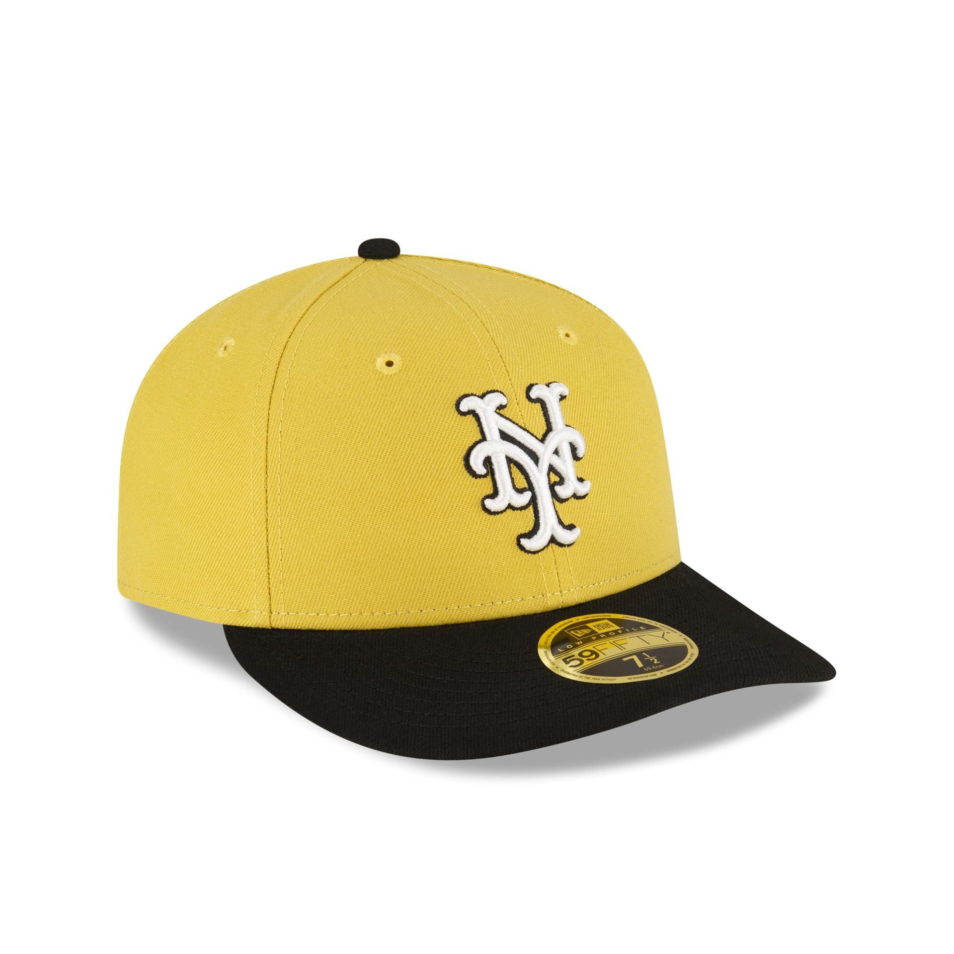 New York Mets Chartreuse Crown Low Profile 59FIFTY Fitted Hat sold by New Era product image thumbnail 3