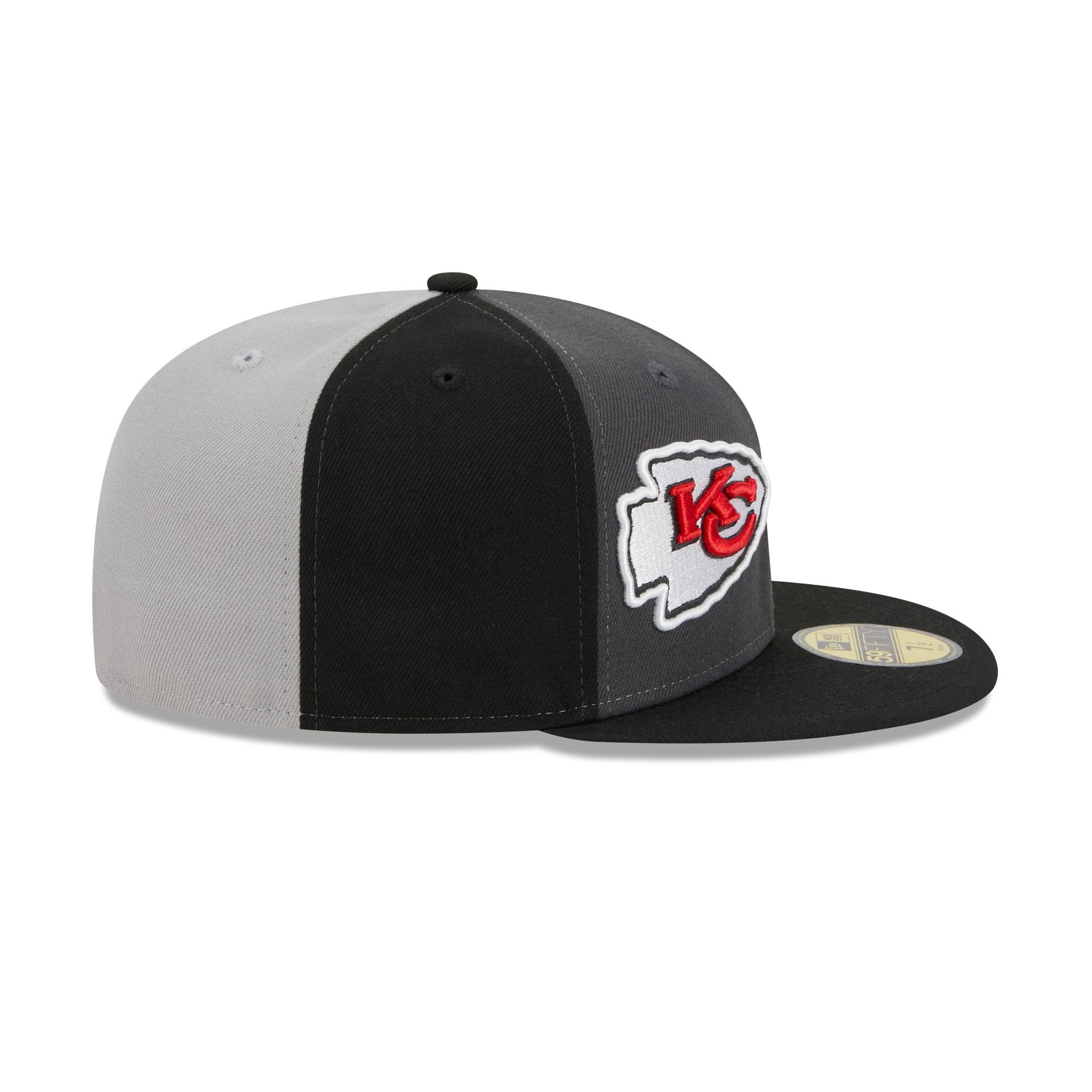Kansas City Chiefs 2023 Sideline Gray 59FIFTY Fitted Hat sold by New Era product image thumbnail 5
