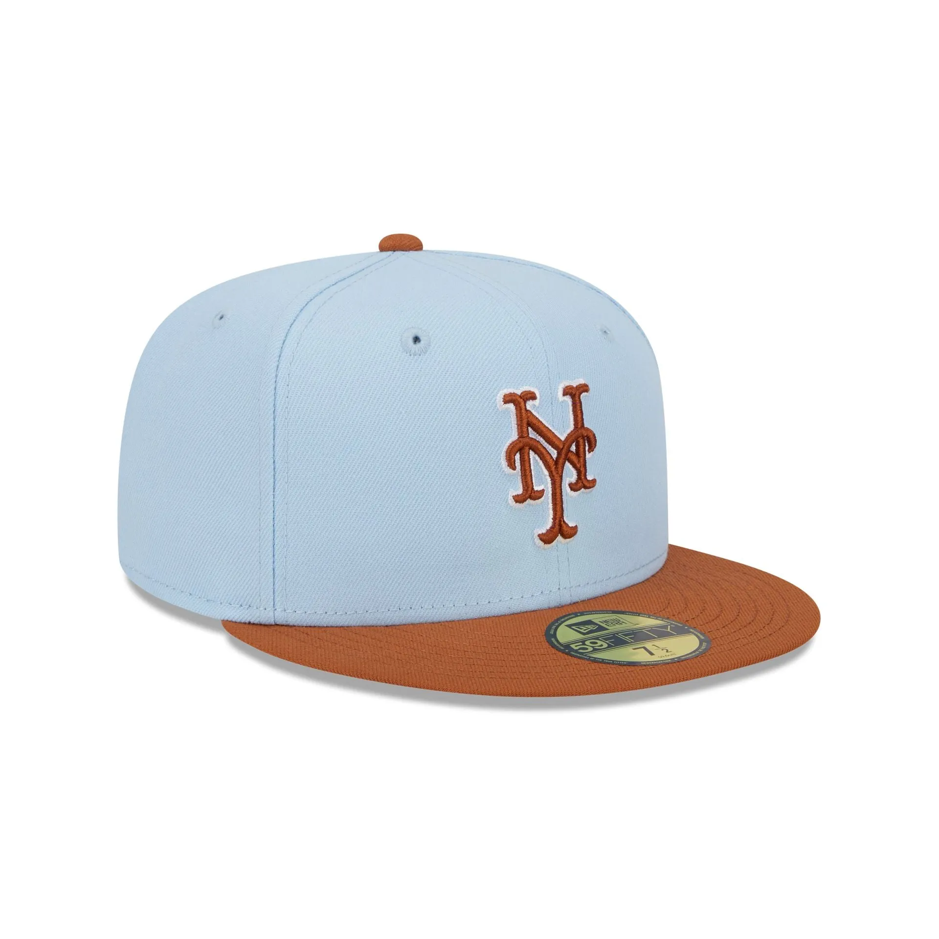 New York Mets Color Pack Glacial Blue 59FIFTY Fitted Hat sold by New Era product image thumbnail 3