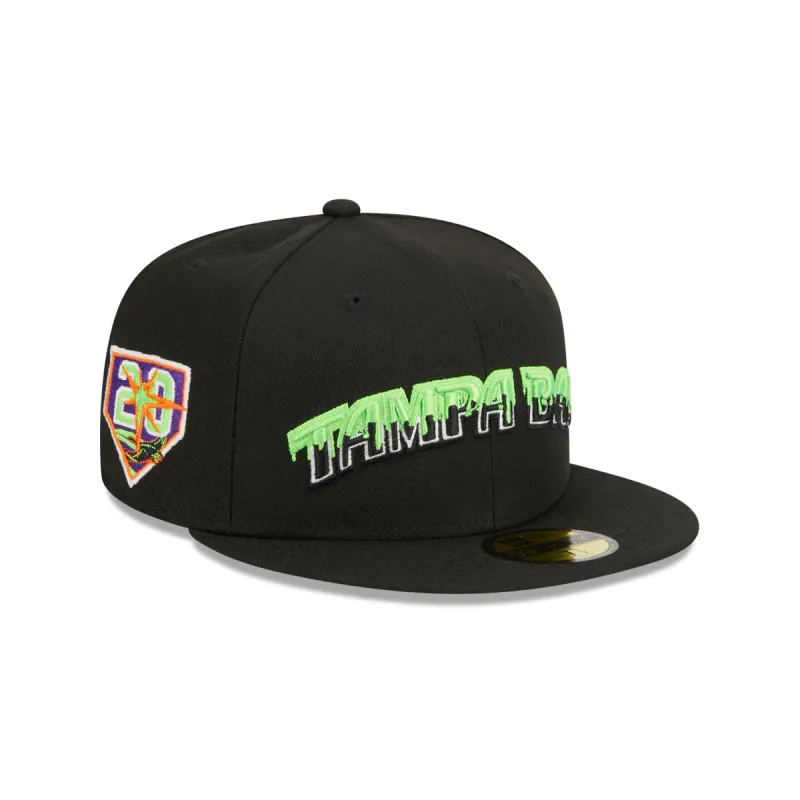 Tampa Bay Rays Slime Drip 59FIFTY Fitted Hat sold by New Era