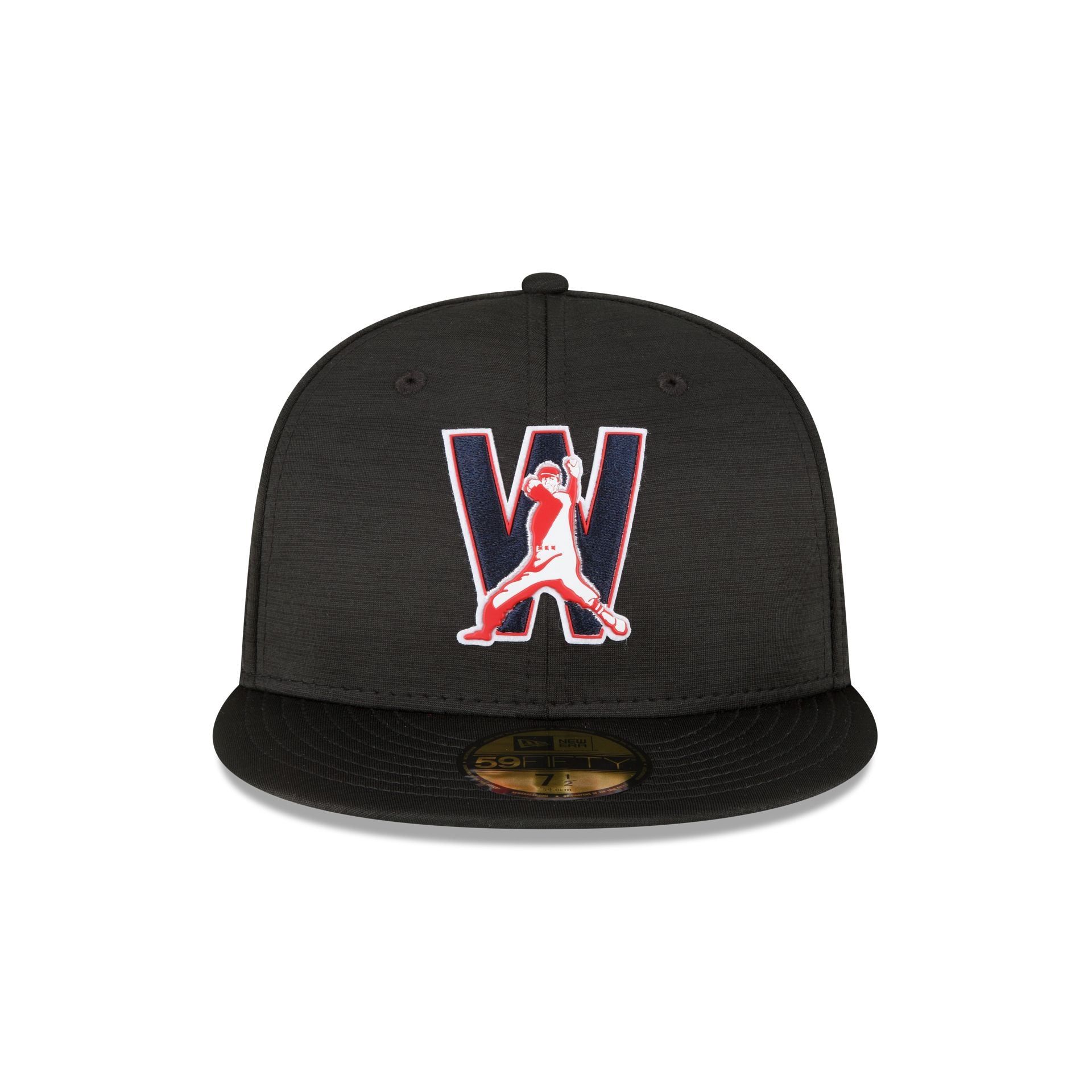 Washington Nationals 2023 Clubhouse Black 59FIFTY Fitted Hat sold by New Era product image thumbnail 2
