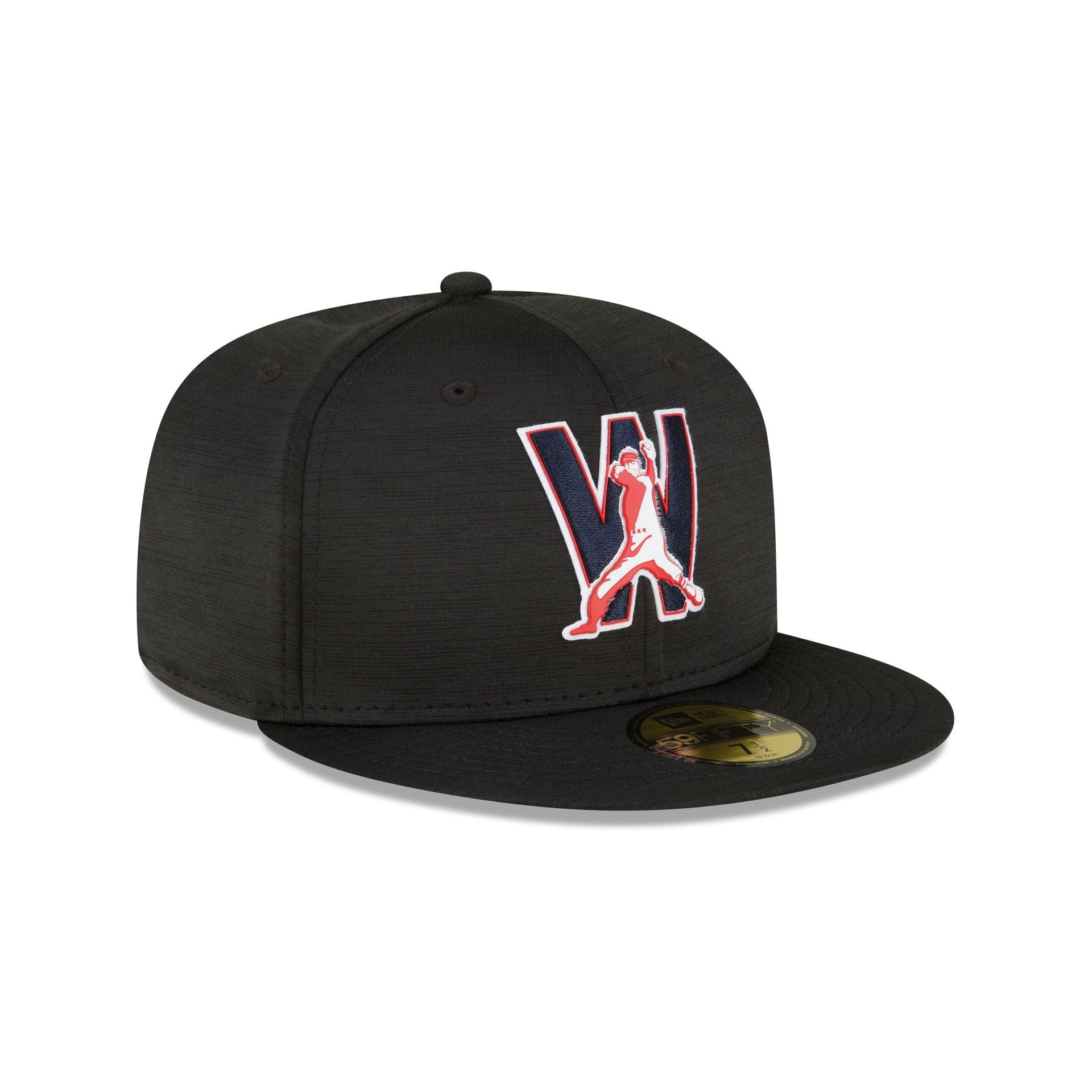 Washington Nationals 2023 Clubhouse Black 59FIFTY Fitted Hat sold by New Era product image thumbnail 3