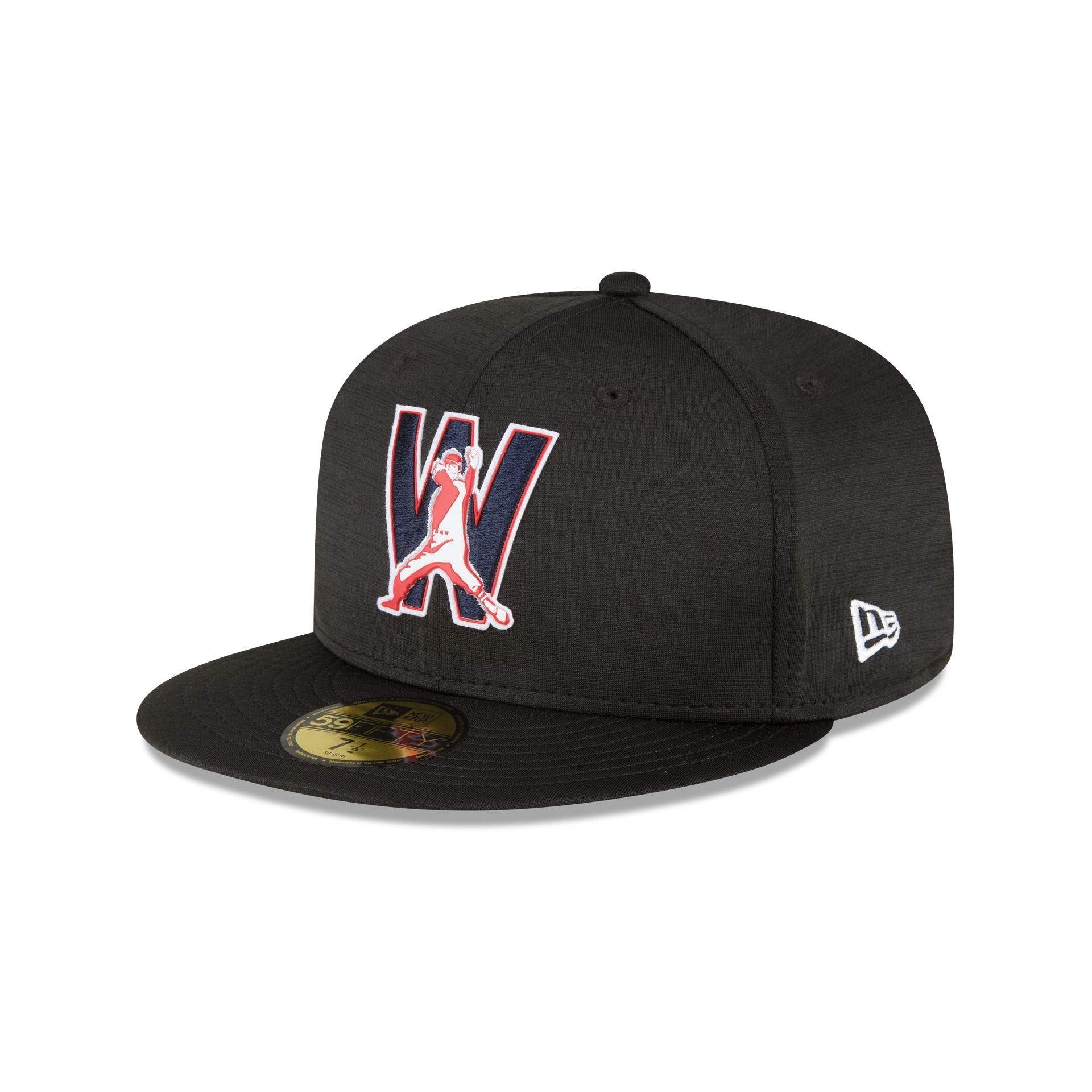 Washington Nationals 2023 Clubhouse Black 59FIFTY Fitted Hat sold by New Era