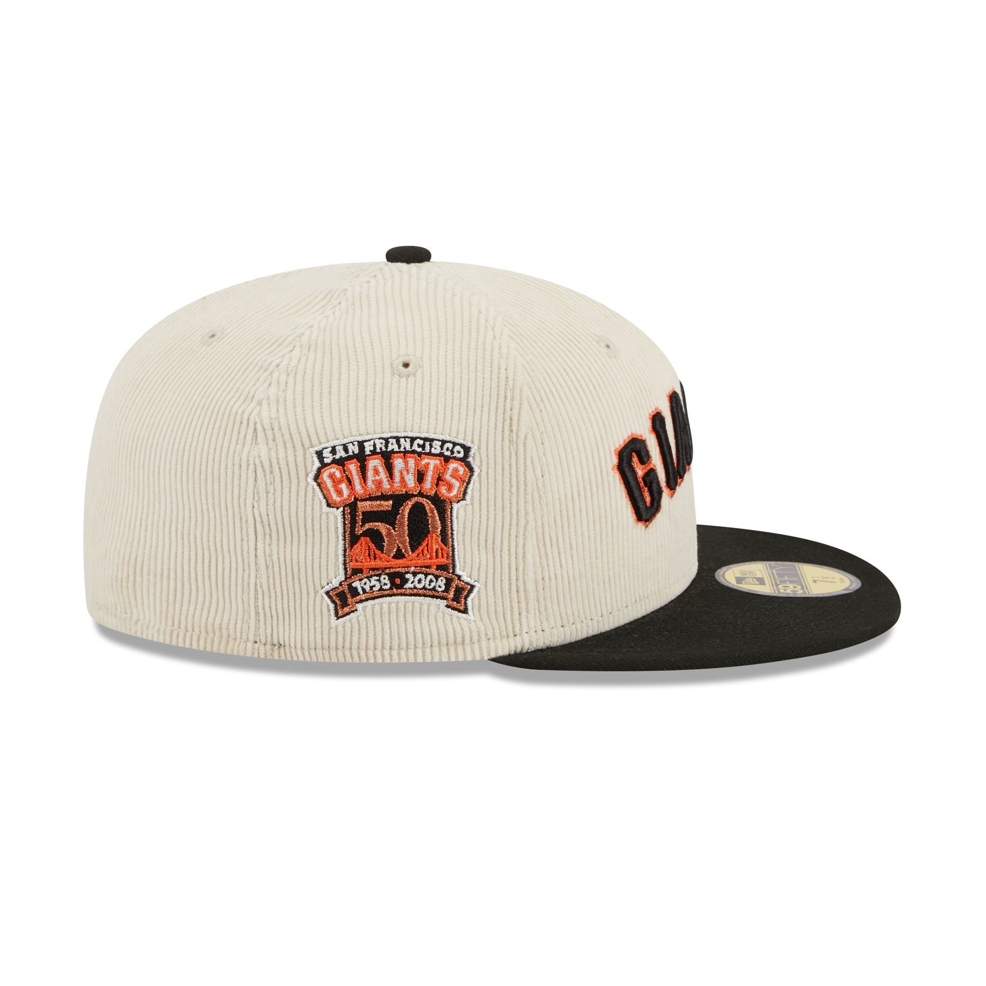 San Francisco Giants Cord Classic 59FIFTY Fitted Hat sold by New Era product image thumbnail 4