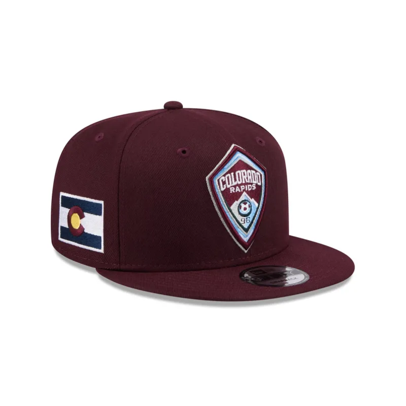 Colorado Rapids 2024 Jersey Hook 9FIFTY Snapback Hat sold by New Era
