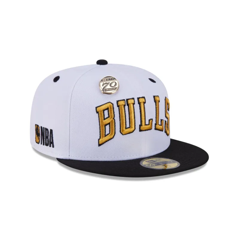 Chicago Bulls 70th Anniversary 59FIFTY Fitted Hat sold by New Era
