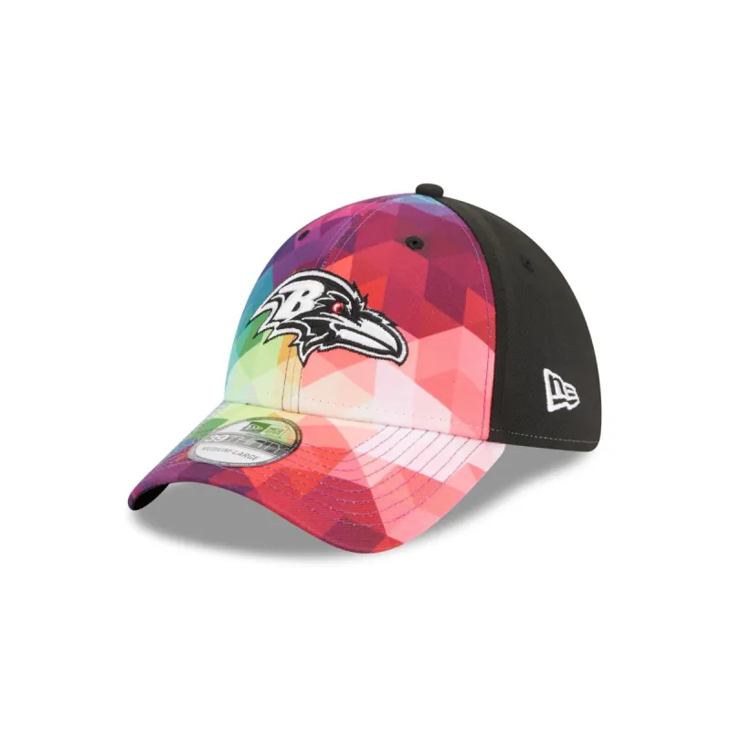Baltimore Ravens 2023 Crucial Catch 39THIRTY Stretch Fit Hat sold by New Era