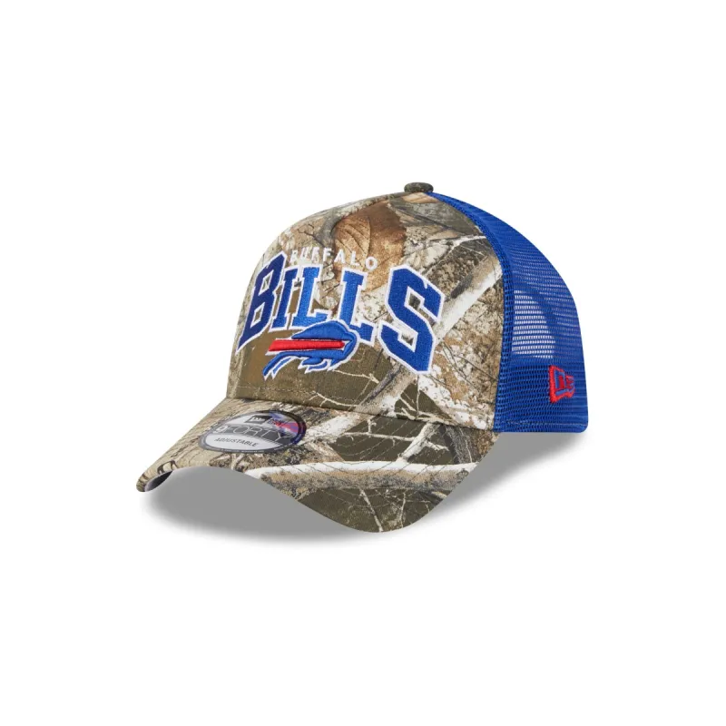 Buffalo Bills Active 9FORTY A-Frame Trucker Hat sold by New Era