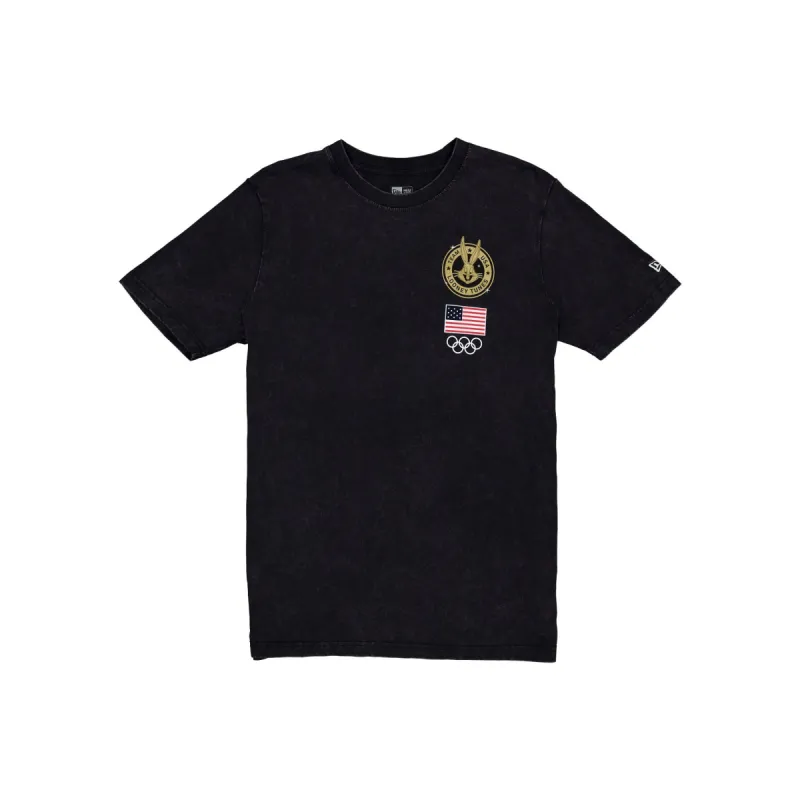 Team USA X Looney Tunes Bugs Bunny Gold T-Shirt sold by New Era