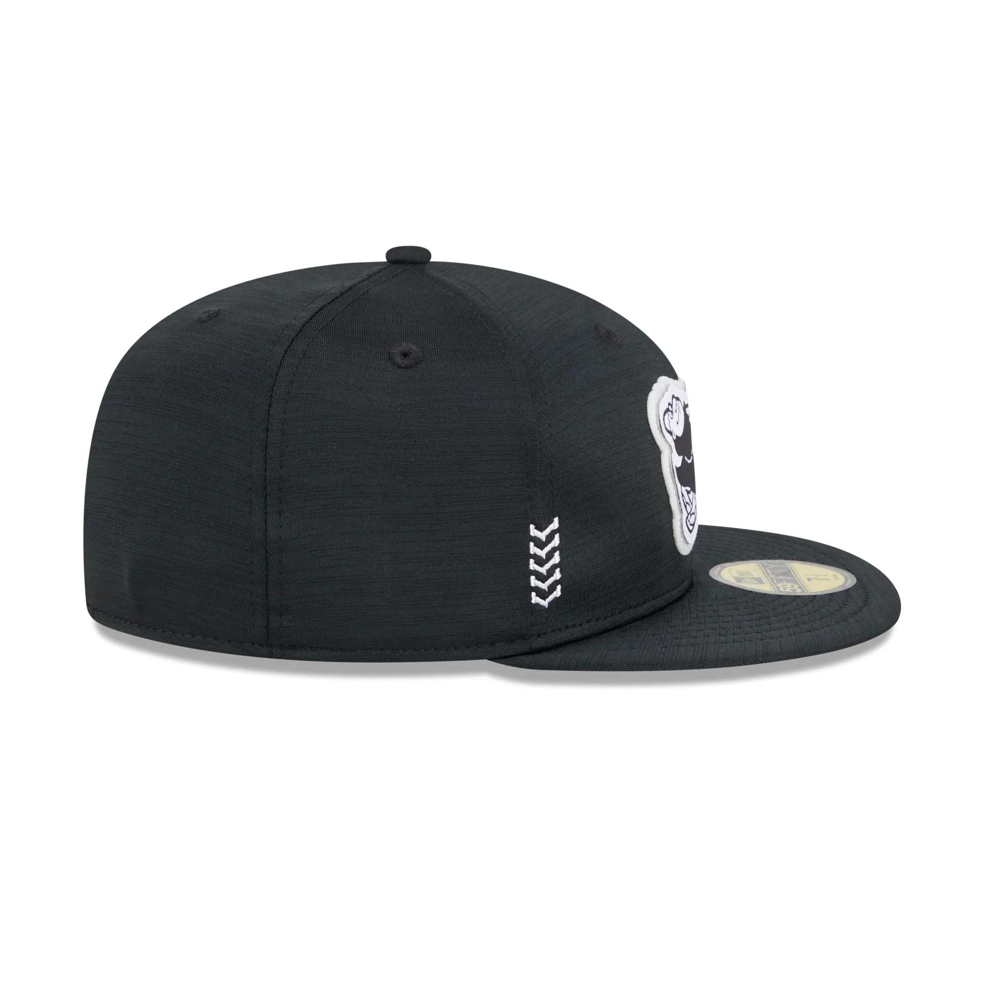 San Diego Padres 2024 Clubhouse Black 59FIFTY Fitted Hat sold by New Era product image thumbnail 5