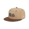 Brooklyn Nets Traditional Check 9FIFTY Snapback Hat sold by New Era
