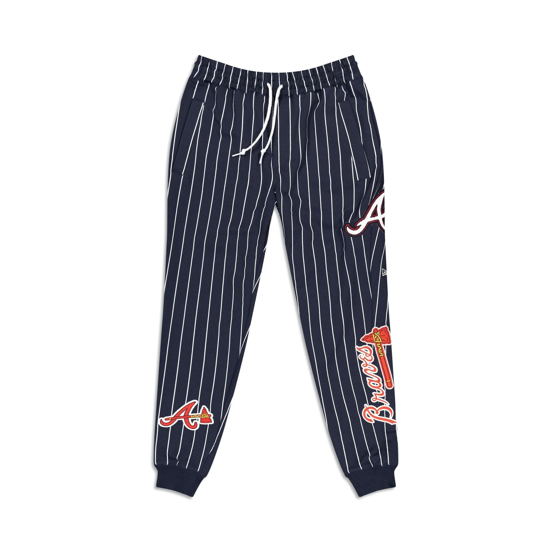 Atlanta Braves Logo Select Pinstripe Jogger sold by New Era