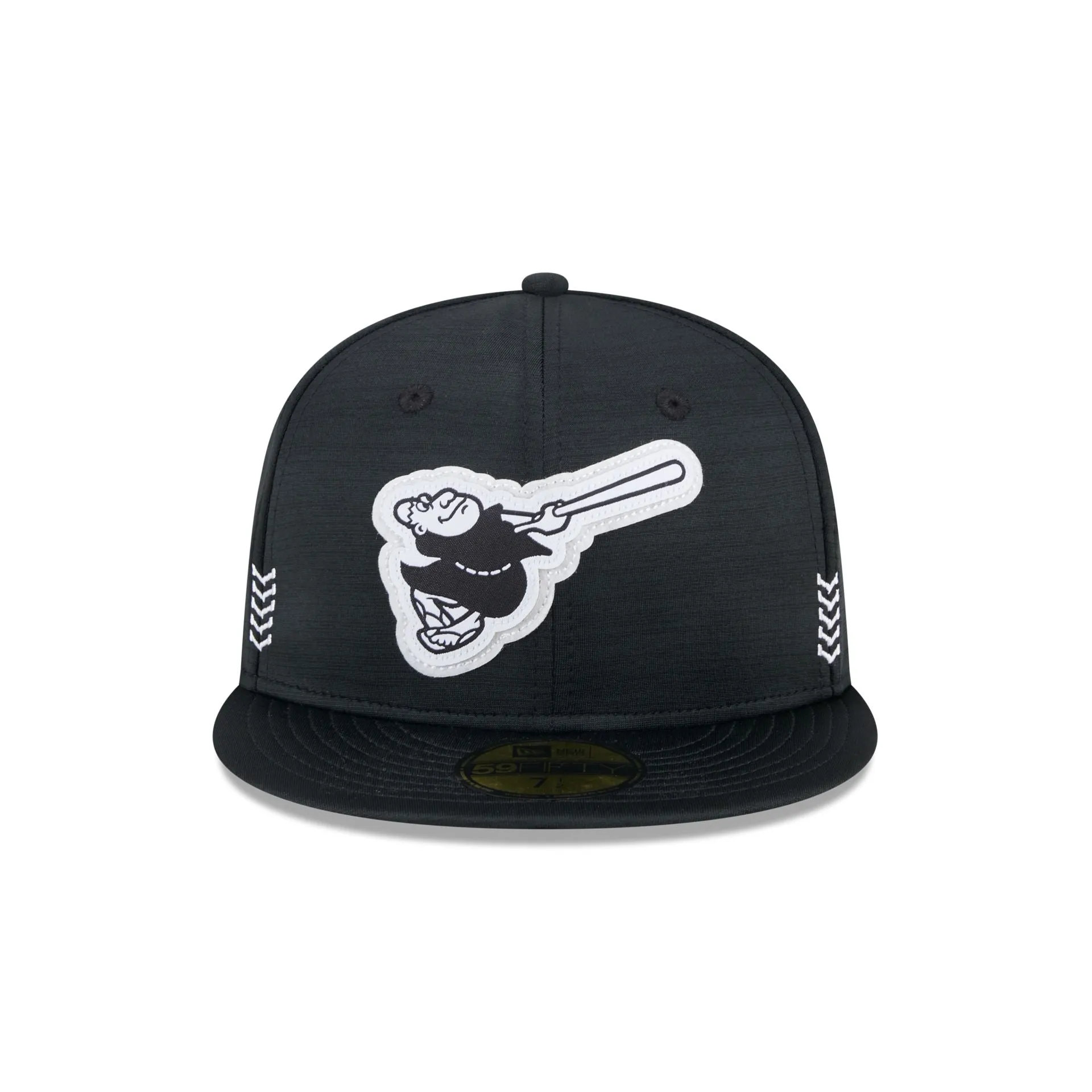 San Diego Padres 2024 Clubhouse Black 59FIFTY Fitted Hat sold by New Era product image thumbnail 2