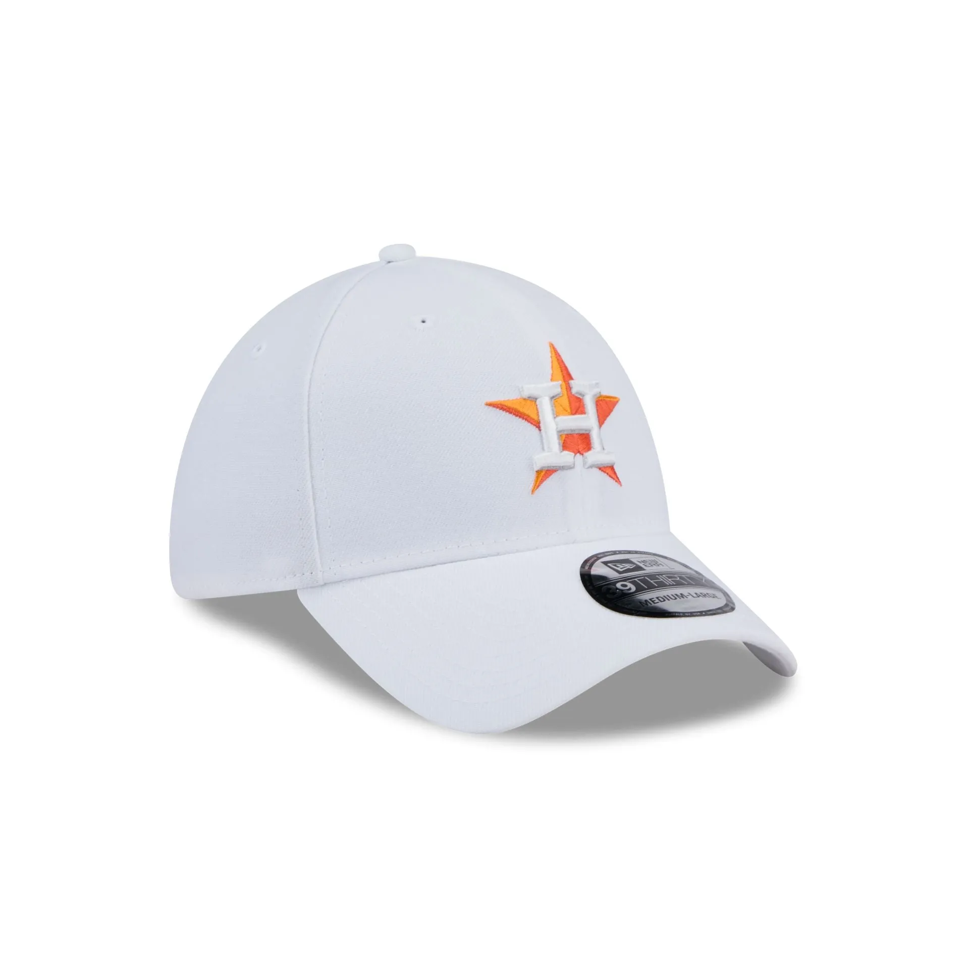 Houston Astros Optic White 39THIRTY Stretch Fit Hat sold by New Era product image thumbnail 3
