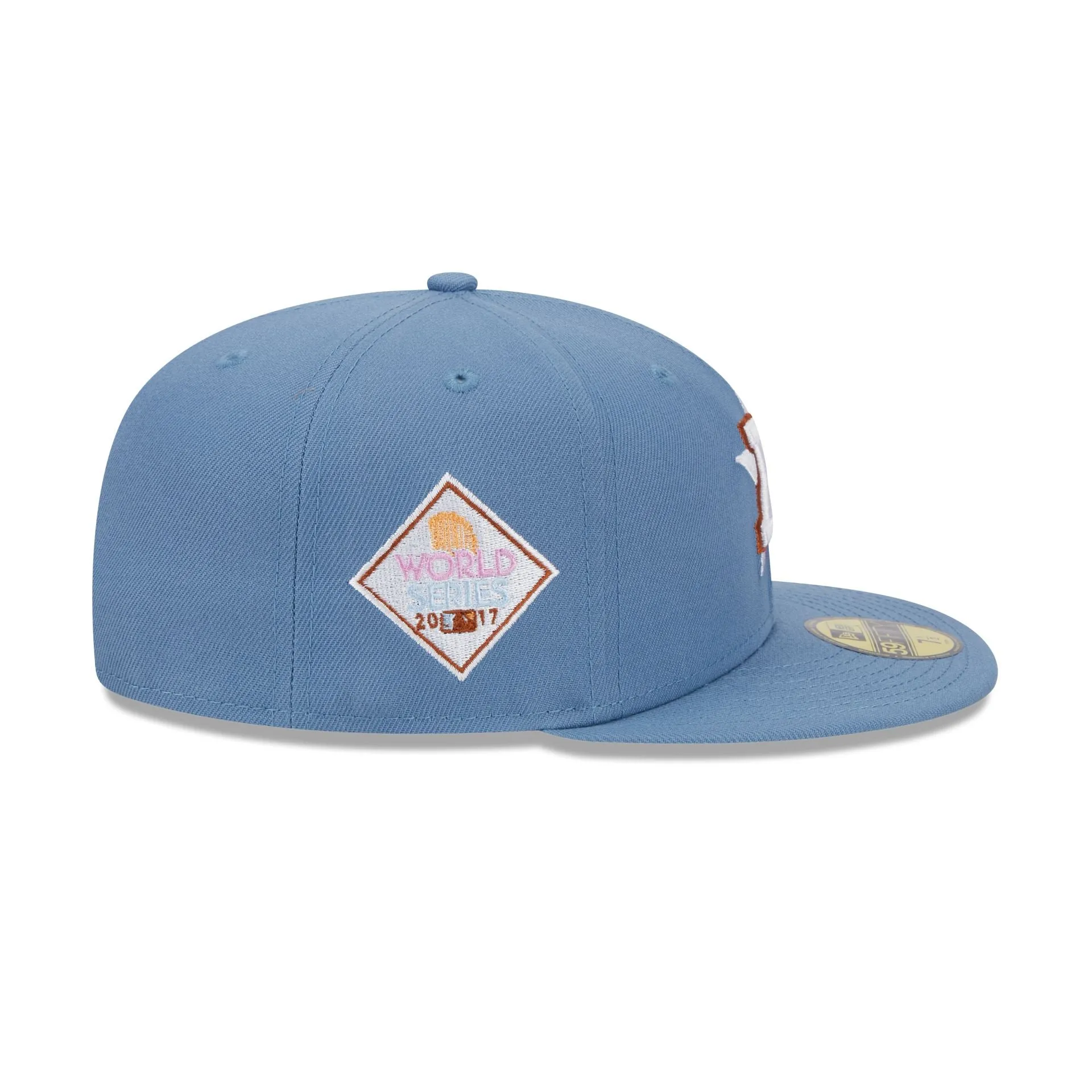 Houston Astros Color Pack Faded Blue 59FIFTY Fitted Hat sold by New Era product image thumbnail 4