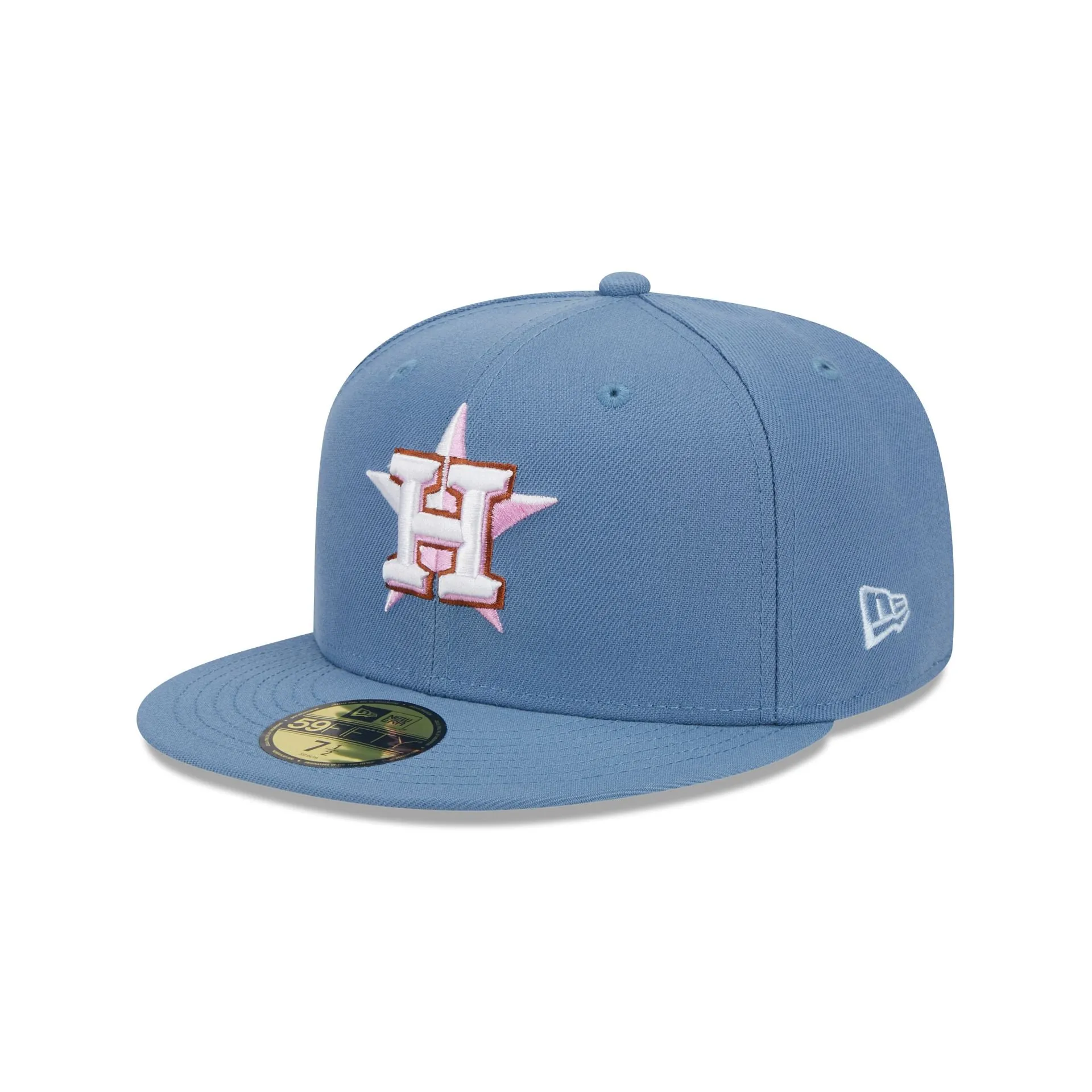 Houston Astros Color Pack Faded Blue 59FIFTY Fitted Hat sold by New Era product image thumbnail 3