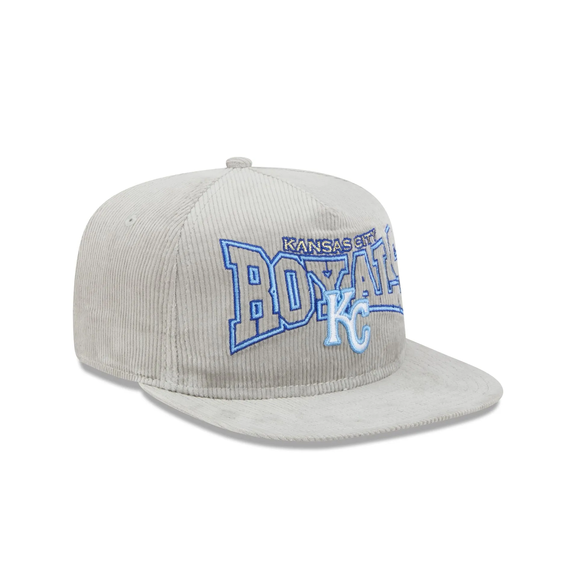 Kansas City Royals Gray Cord Golfer Hat sold by New Era product image thumbnail 3