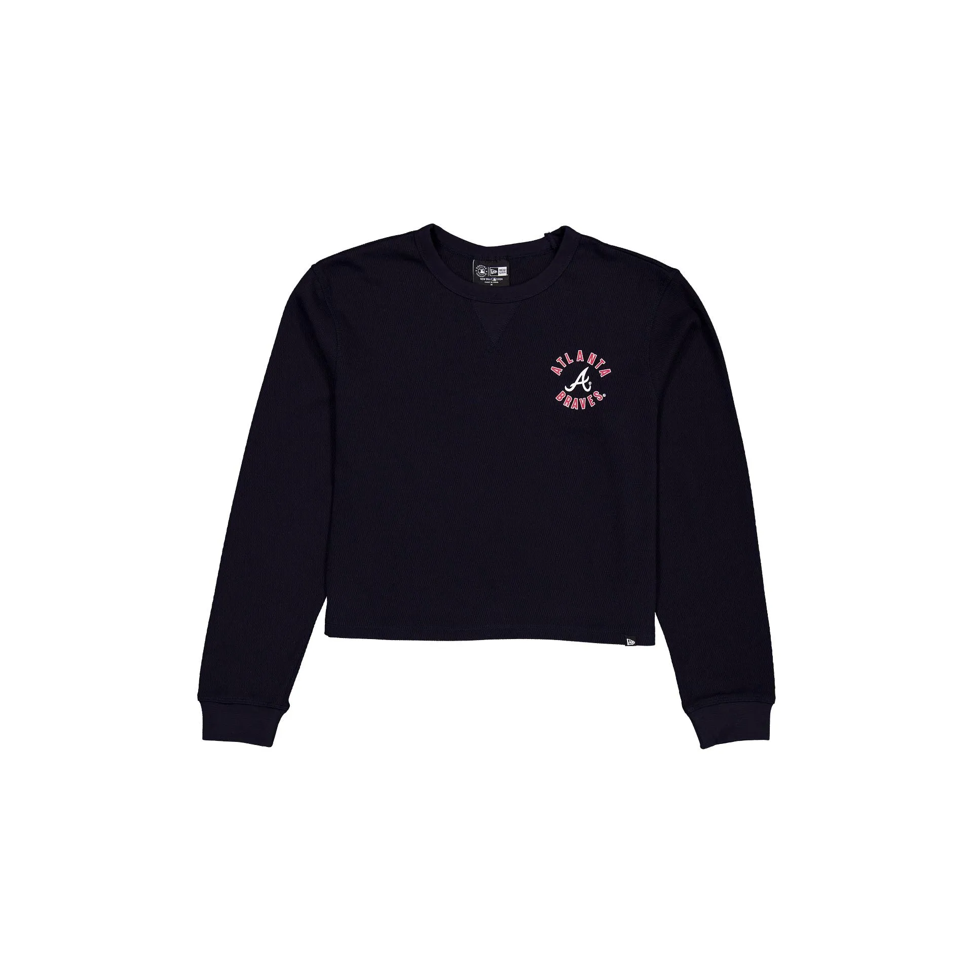 Atlanta Braves Sport Night T-Shirt Women's Long Sleeve sold by New Era